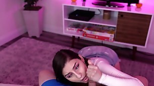 GAMING INTERRUPTED BY BLOWJOB - BJ