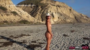 SofieMarieXXX - Irresistible Sofie Marie Teases On The Beach