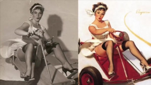 The real pin up girls