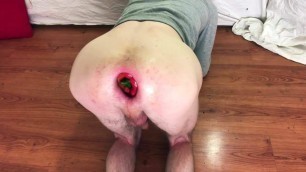 Pepper in anal - extreme fisting vegetable