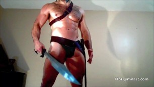 Spartan cum fantasy video!