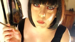 BBW Tina Wants You To Be Her Smoke Slave - Smoking Fetish
