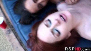 Teens having orgy Amia Miley&comma; Phoenix Askani 6