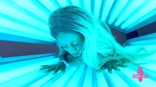 HOT Sex in the Tanning Salon
