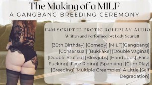 Audio Roleplay - a Gangbang Breeding Ceremony for Future MILFs [F4M Scripted Gangbang Audio]